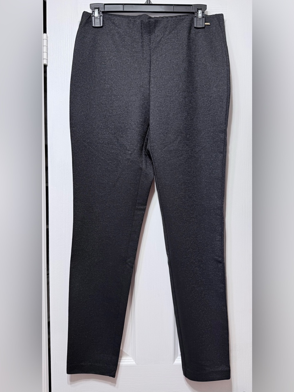 Tahari Black Stretch Leggings